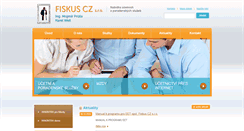 Desktop Screenshot of fiskus.cz