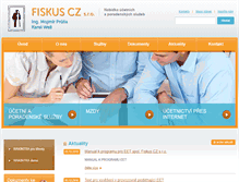 Tablet Screenshot of fiskus.cz